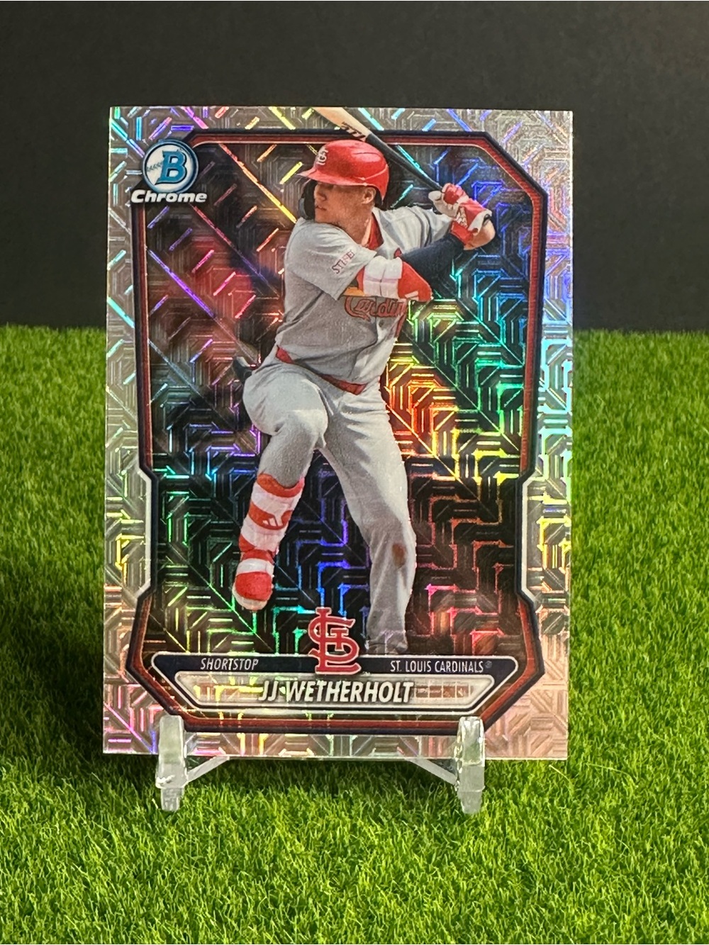 2026 Bowman #BCP-115 JJ Wetherholt Chrome Prospects Mojo